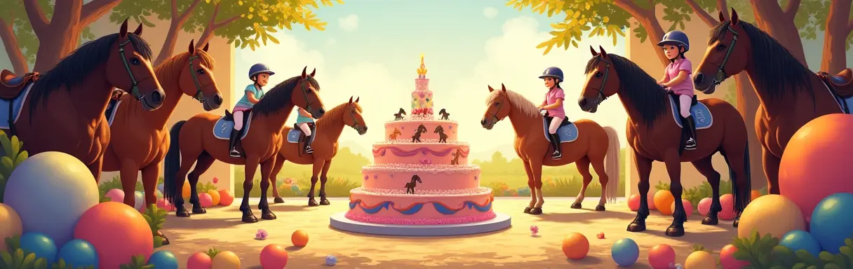 День рождения в конно-спортивном клубе