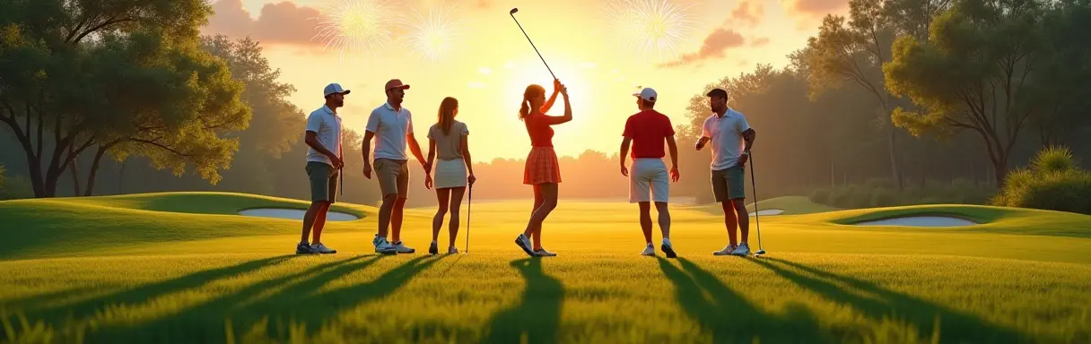 День рождения в гольф-клубе