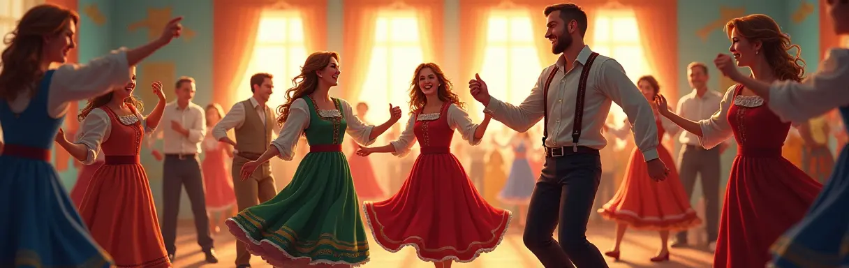 Организация вечера русских народных танцев