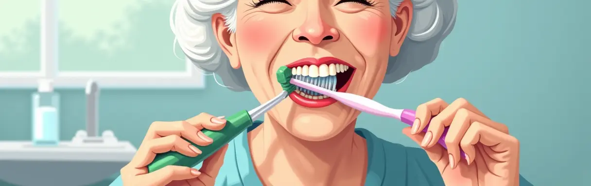 Уход за полостью рта в пожилом возрасте