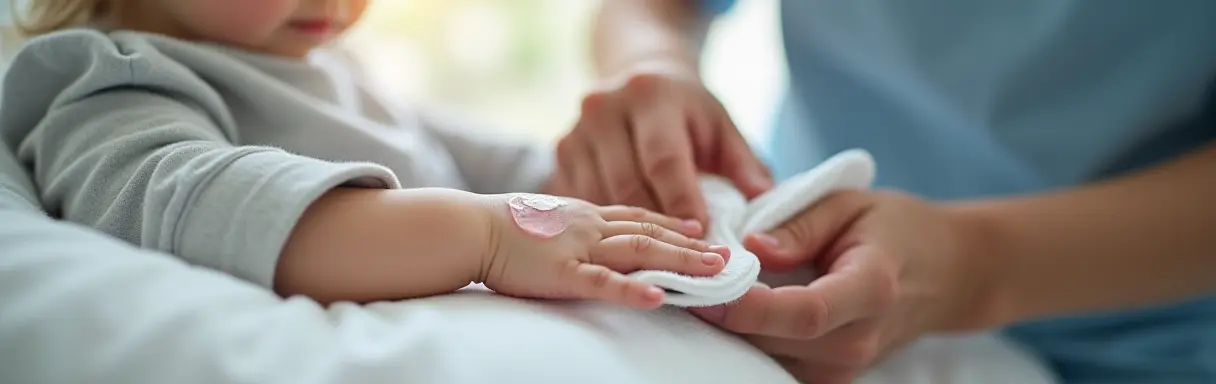 Уход за ребенком с буллезным эпидермолизом