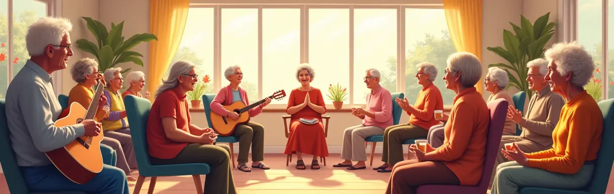 Организация соседского клуба для пожилых