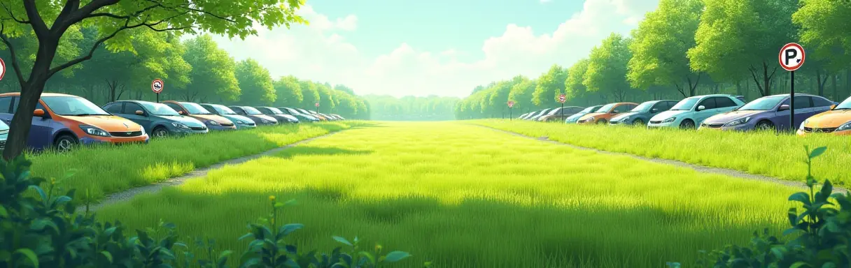 Борьба с нарушением правил парковки на газонах