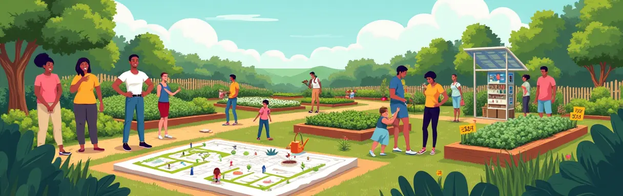 Организация системы совместного садоводства