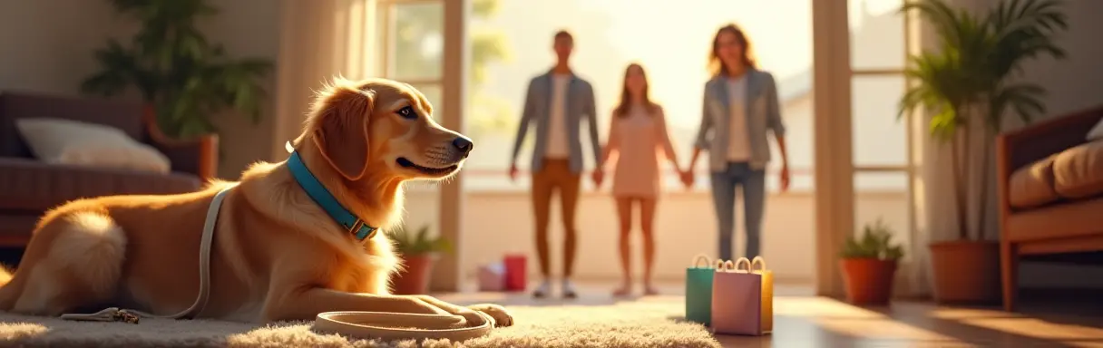 Как подготовить собаку к приему гостей