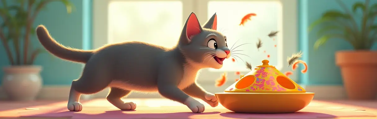 Как выбрать игрушки для кошки: безопасность и интерес