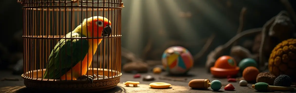 Поведенческие проблемы у птиц: выщипывание перьев, крики