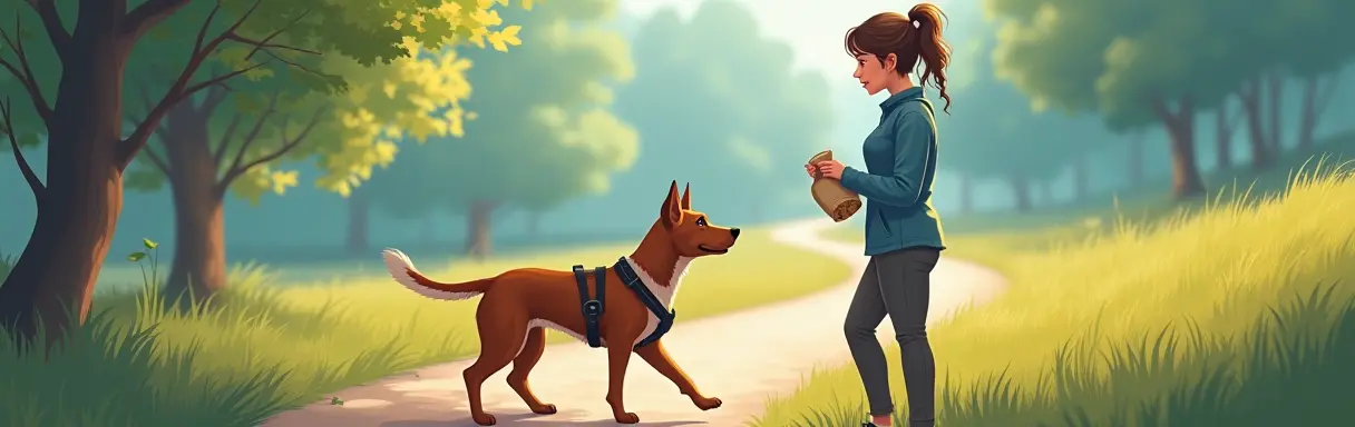 Поведенческие проблемы у собак: тяга поводка на прогулке