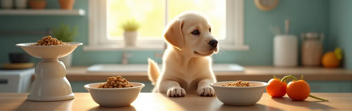 Питание щенков: режим, количество, качество