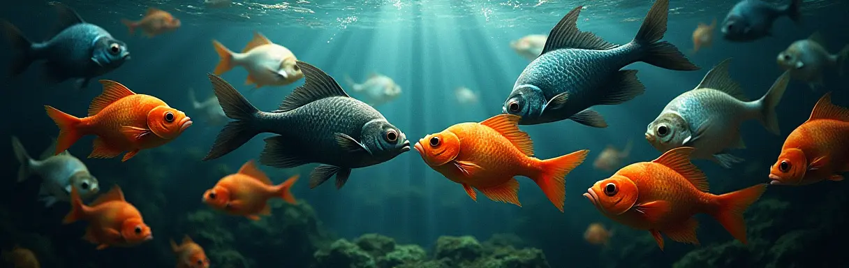 Поведенческие проблемы у рыб: агрессия, стресс