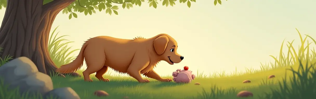 Как научить собаку поисковым играм