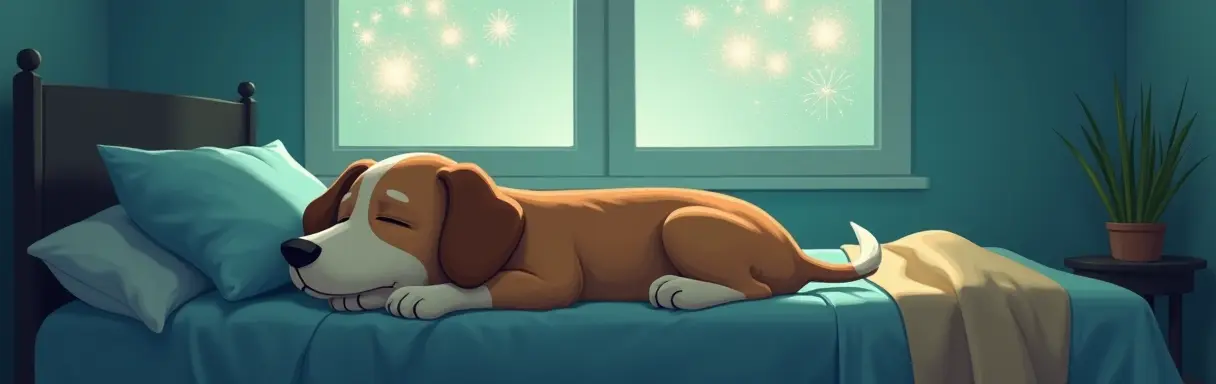 Как приучить собаку к шуму (фейерверки, гром)