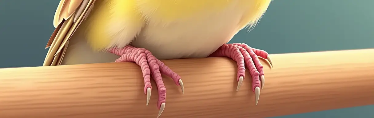 Уход за птичьими лапками: жердочки, проблемы, чистка