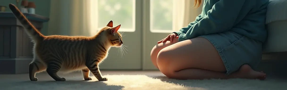 Поведенческие проблемы у кошек: страх перед людьми