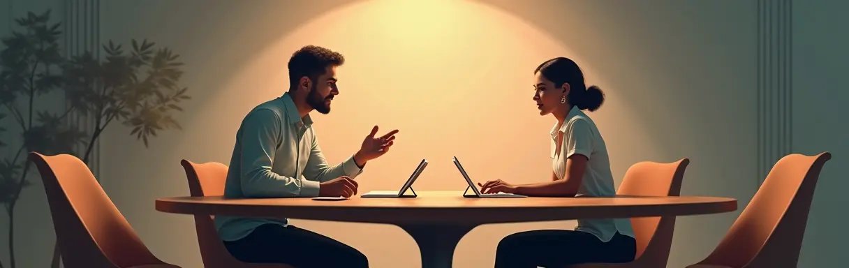 Переговоры с супругом о распределении домашних обязанностей