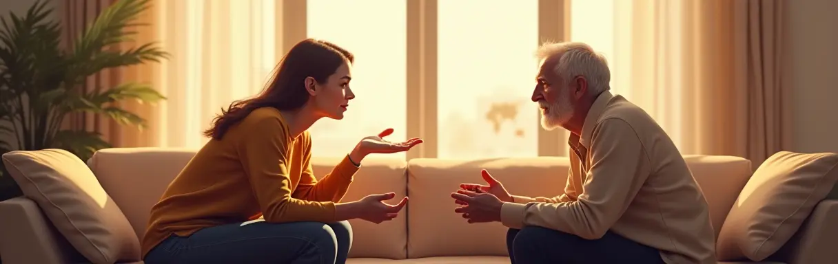 Переговоры с родителями о переезде в другой город