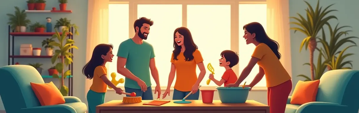 Создание семейных традиций уборки и порядка