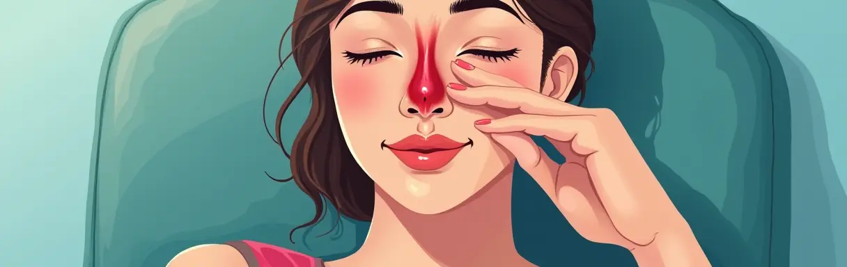 Первая помощь при кровотечении из носа