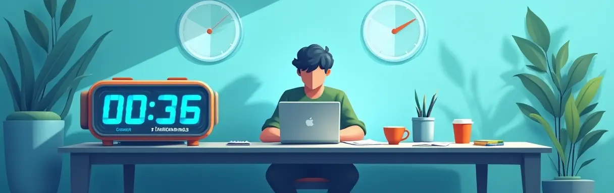 Техника Pomodoro для контроля времени за экраном
