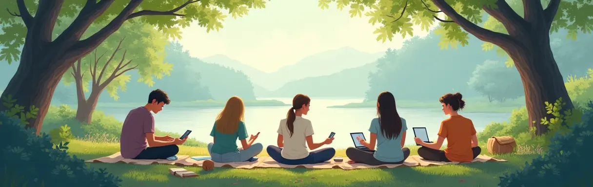 Как провести цифровой детокс выходного дня