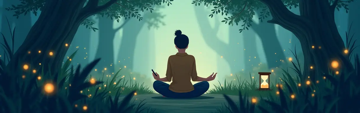 Практика "цифрового уединения" для интровертов