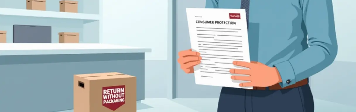 Как вернуть товар без упаковки: законные основания