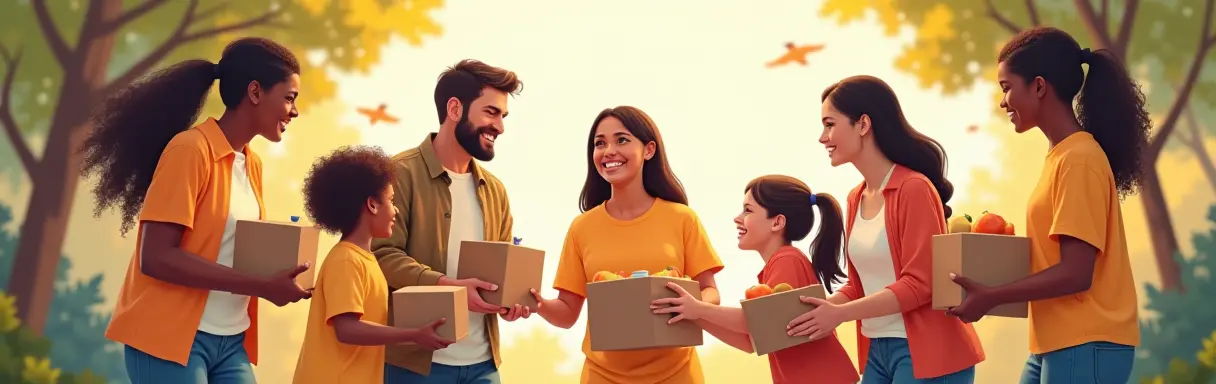 Волонтерство с детьми: семейные благотворительные проекты