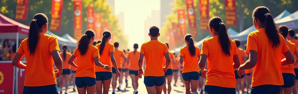 Спортивное волонтерство: марафоны и крупные события