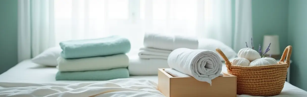 Как хранить постельное белье и полотенца