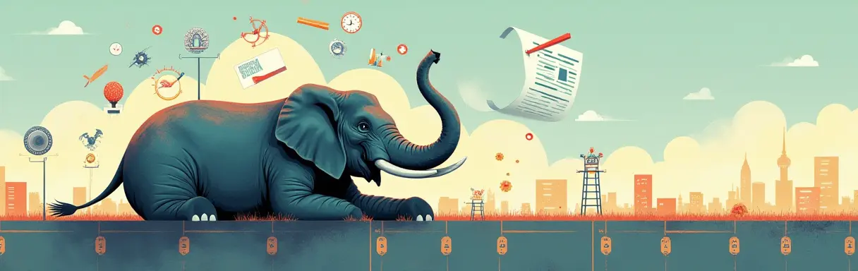 Техника "Поедание слона": работа с огромными проектами