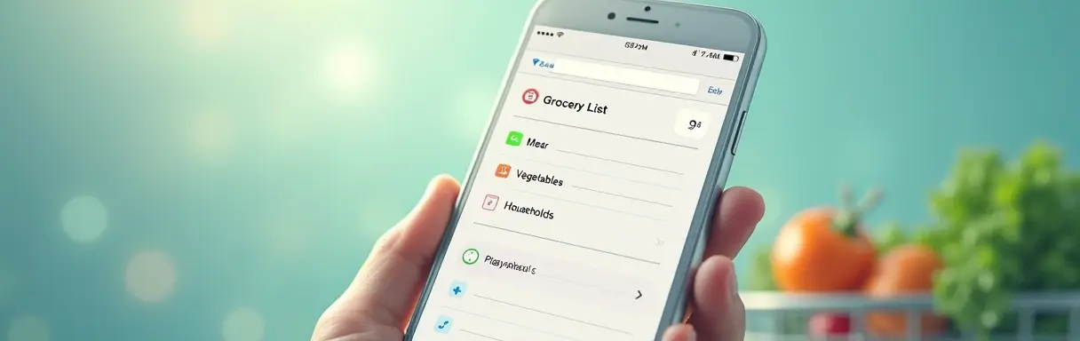 Эффективное ведение списка покупок