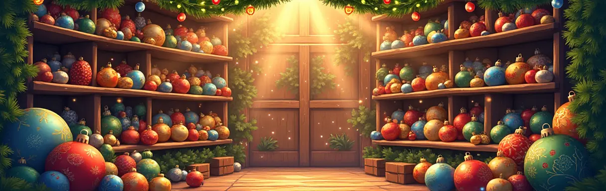 Как хранить праздничный декор