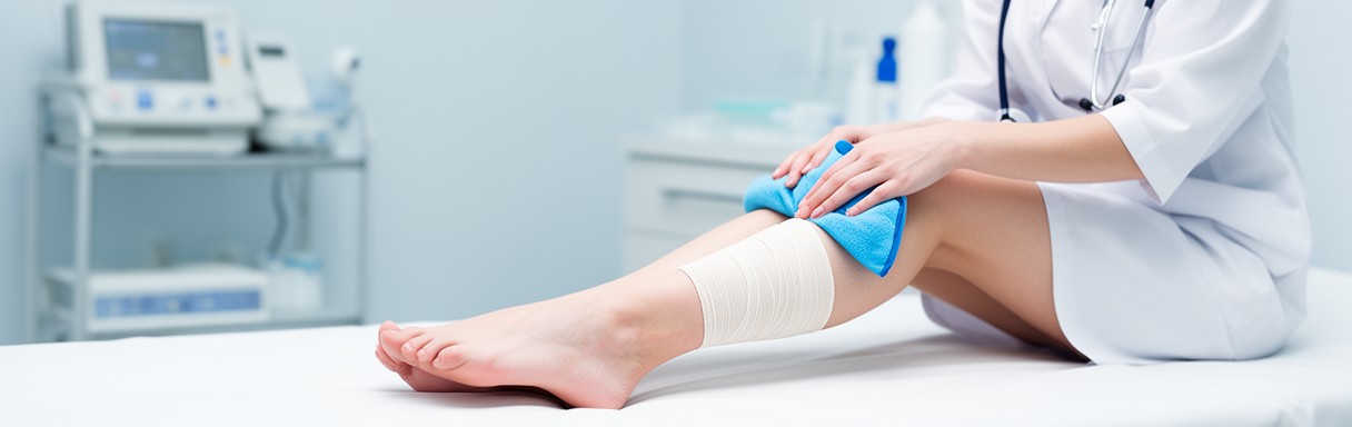 Первая помощь при растяжении связок