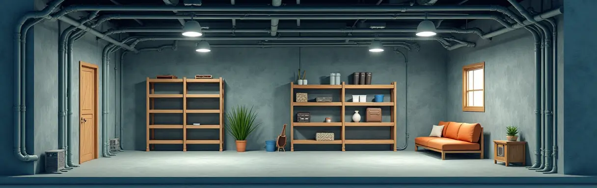 Организация пространства в подвале