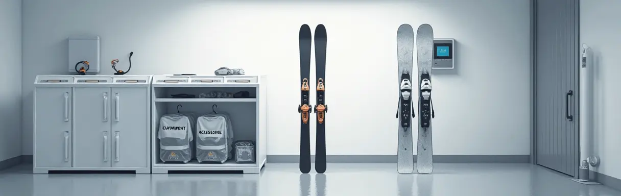 Как хранить лыжи и сноуборды летом