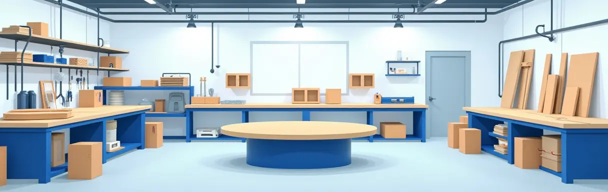 Организация пространства в мастерской